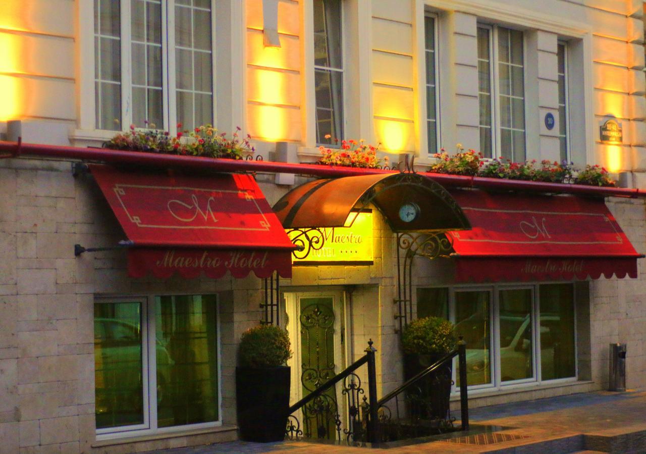Maestro Hotel Bakú Exterior foto